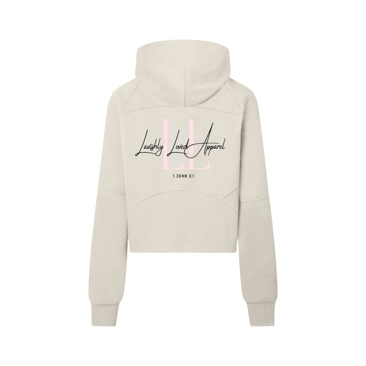 Cropped Half-Zip Hoodie