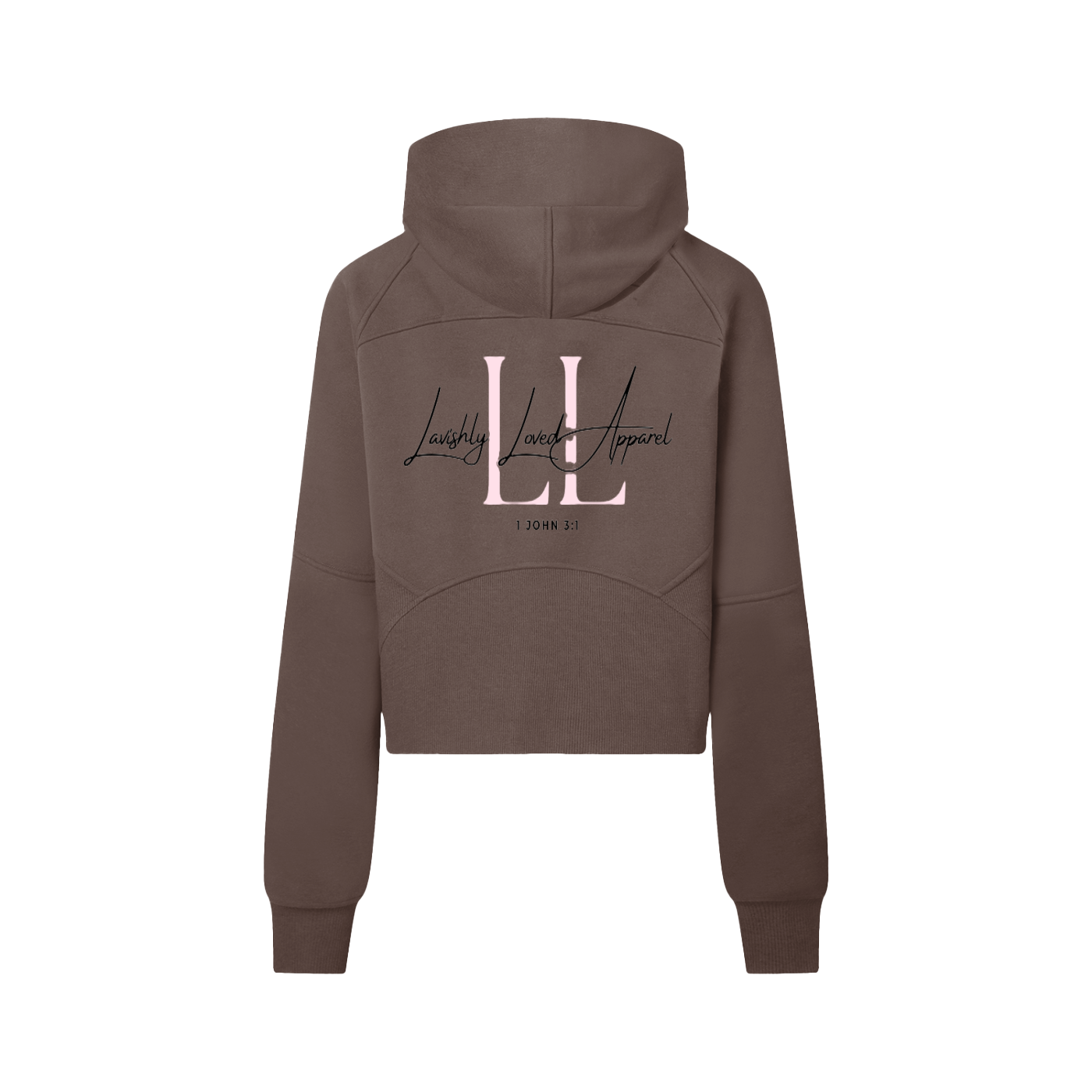 Cropped Half-Zip Hoodie