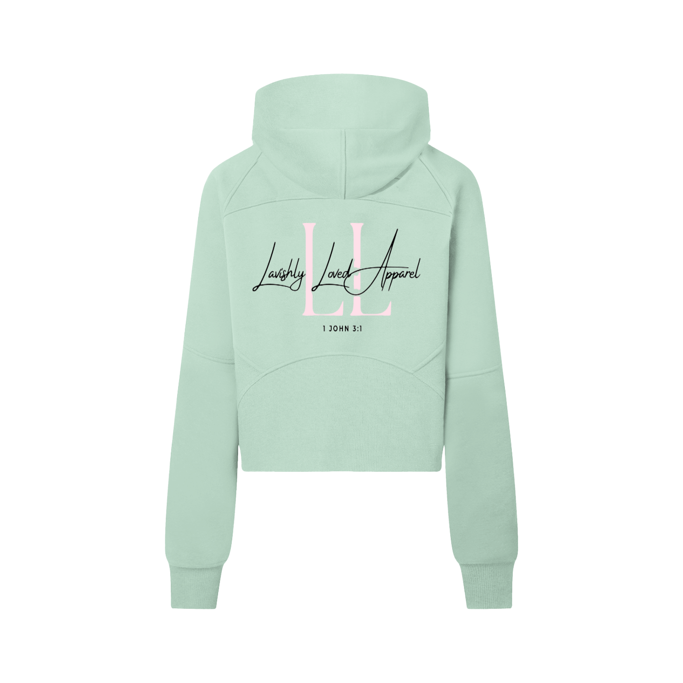 Cropped Half-Zip Hoodie